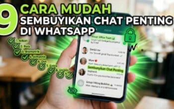 9 Cara Mudah Sembunyikan Chat Penting di WhatsApp