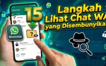 15 Langkah Lihat Chat WA yang Disembunyikan