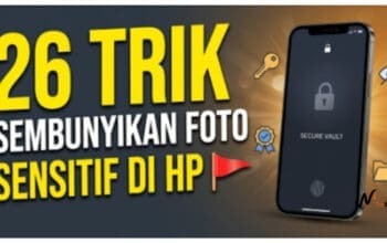 26 Trik Sembunyikan Foto Sensitif di HP